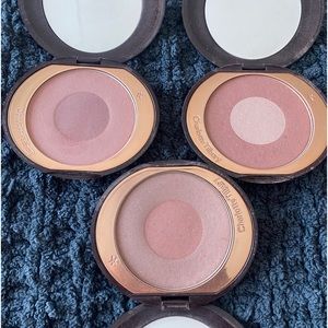 Lot of 3 Charlotte Tilbury Blushes